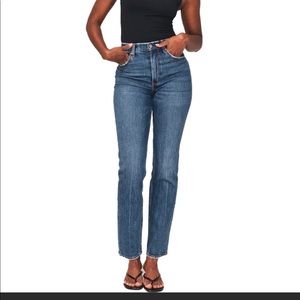 Abercrombie curvy love dad jeans size 27 4L